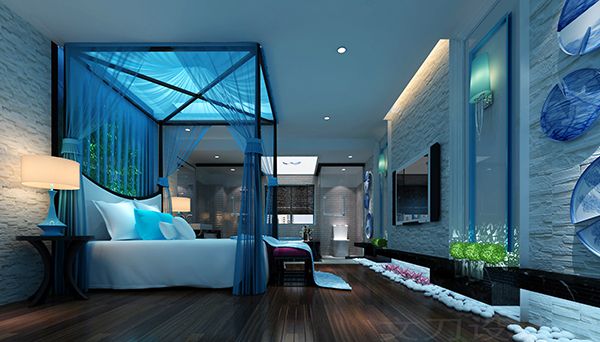 鄭州布達(dá)維嘉時(shí)尚主題酒店裝修設(shè)計(jì)12，金博大裝飾