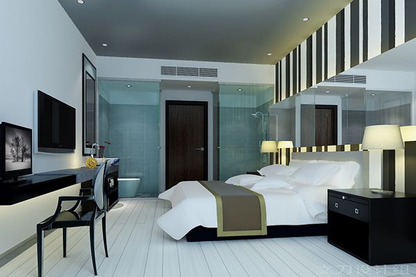 鄭州布達(dá)維嘉時(shí)尚主題酒店裝修設(shè)計(jì)6，金博大裝飾