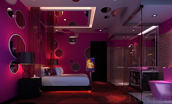 鄭州布達(dá)維嘉時(shí)尚主題酒店裝修設(shè)計(jì)10，金博大裝飾