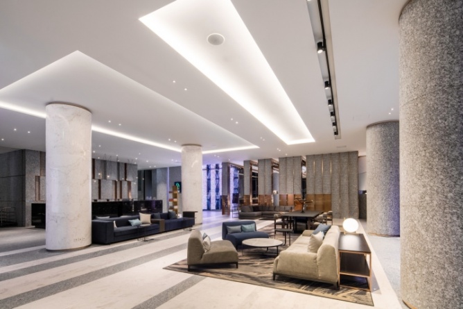 鄭州現(xiàn)代簡約風(fēng)格精品酒店裝修設(shè)計(jì)公司案例(圖1) 約風(fēng)格精品酒店設(shè)計(jì)1