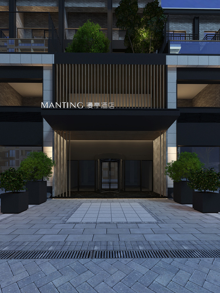 山東漫亭精品酒店裝修設計公司案例(圖1)