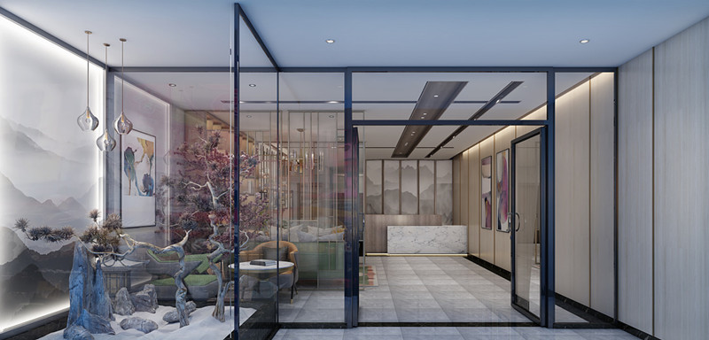 河北吾悅新中式精品酒店裝修設(shè)計公司案例(圖1) 河北吾悅新中式精品酒店裝修設(shè)計公司案例(圖1)