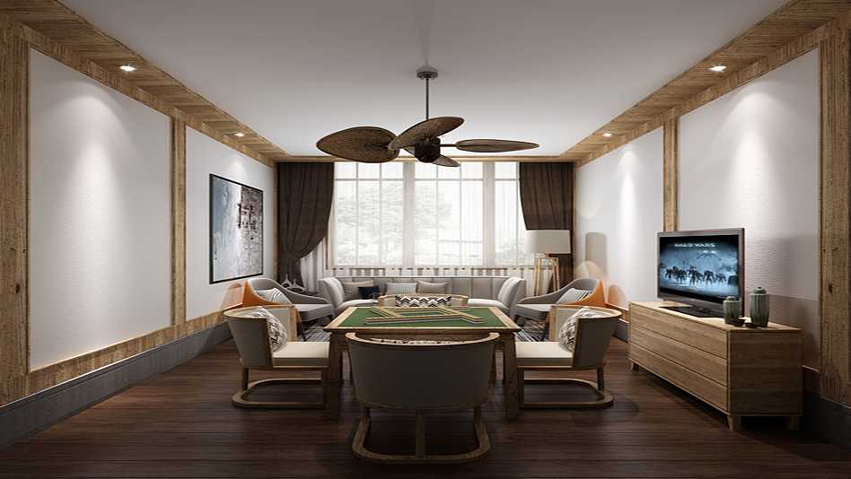 重慶龍頭山滑雪場(chǎng)度假酒店裝修設(shè)計(jì)公司案例(圖5)