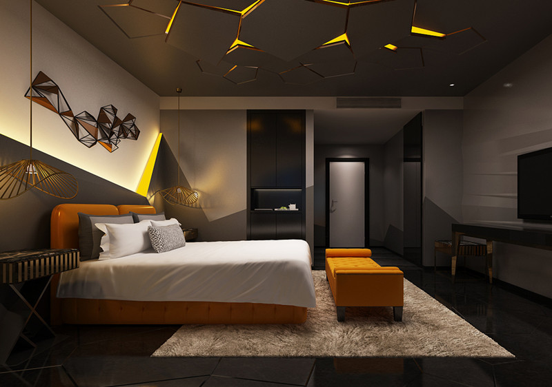 湖北荊門云精品主題酒店設(shè)計(jì)案例(圖4) 湖北荊門云精品主題酒店設(shè)計(jì)案例(圖4)