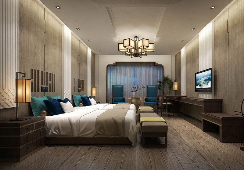 湖北荊門云精品主題酒店設(shè)計(jì)案例(圖8) 湖北荊門云精品主題酒店設(shè)計(jì)案例(圖8)