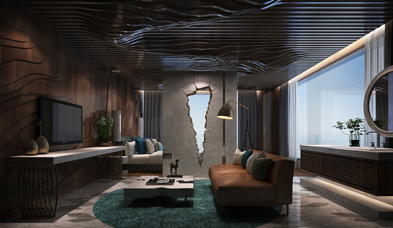 湖北荊門云精品主題酒店設(shè)計(jì)案例(圖9) 湖北荊門云精品主題酒店設(shè)計(jì)案例(圖9)