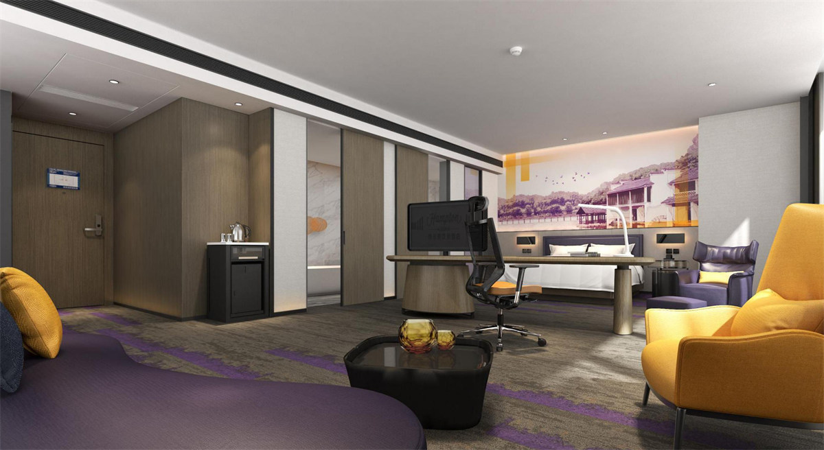 廣東佛山希爾頓歡朋四星級(jí)酒店裝修設(shè)計(jì)(圖12) 廣東佛山希爾頓歡朋四星級(jí)酒店裝修設(shè)計(jì)(圖12)