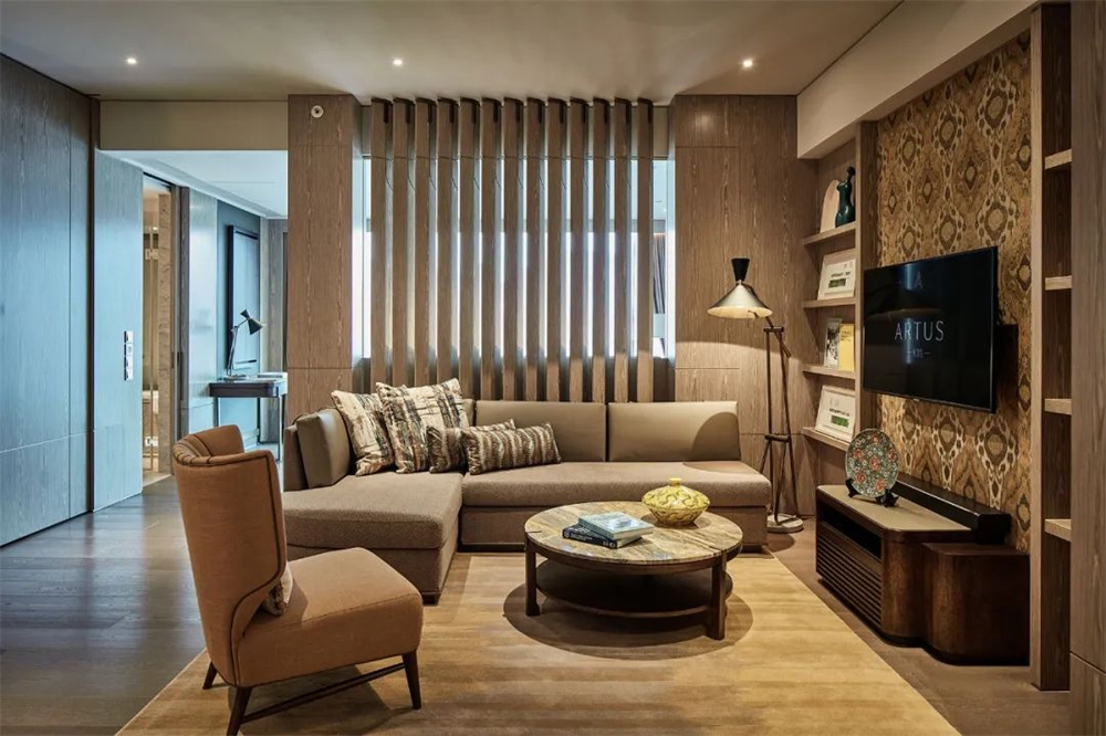 鄭州酒店公寓裝修公司K11 ARTUS頂級酒店公寓設(shè)計案例(圖27)