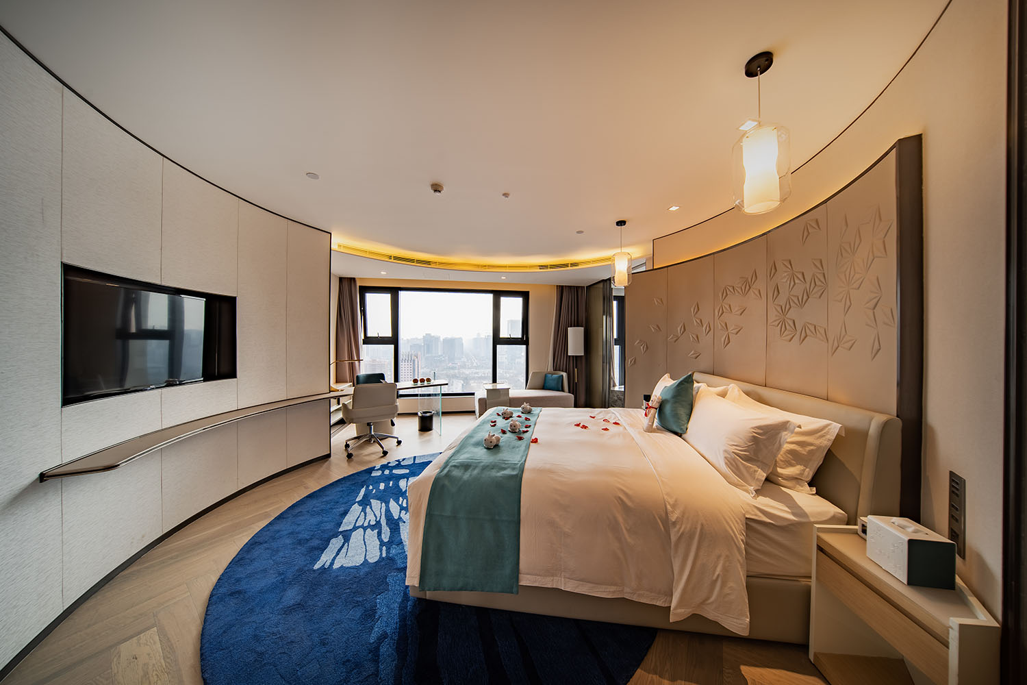 酒店設計公司推薦西安金磐酒店裝修案例(圖15)