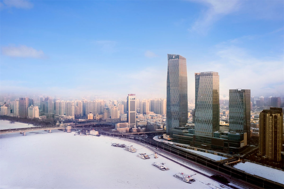 哈爾濱富力麗思卡爾頓五星級酒店裝修設(shè)計(jì)方案(圖1)