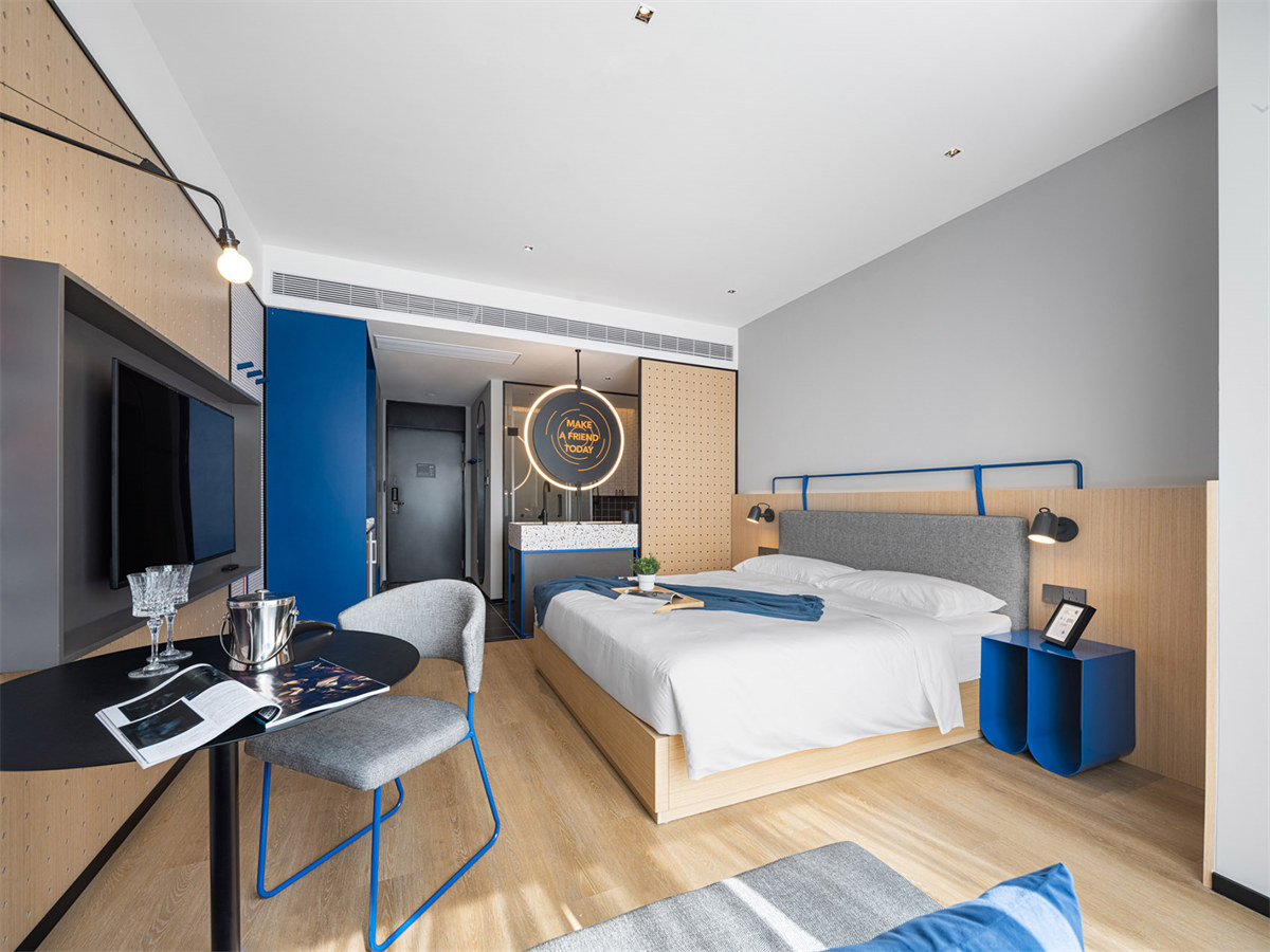 針對(duì)智能一代的LYF新潮共享酒店式公寓設(shè)計(jì)方案(圖16)