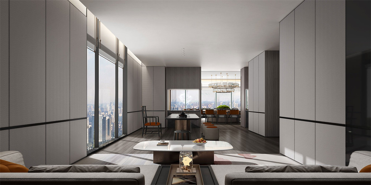 德陽文悅花園四星級度假酒店裝修設計效果圖(圖7)