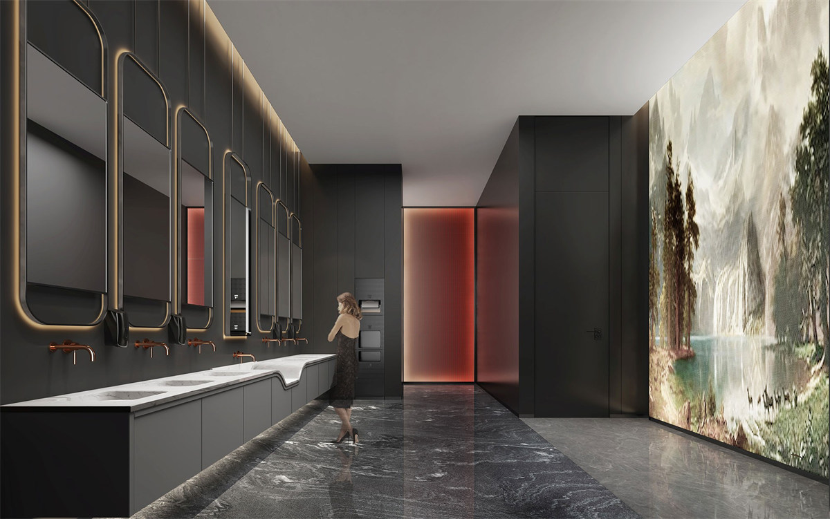 德陽文悅花園四星級度假酒店裝修設計效果圖(圖14)