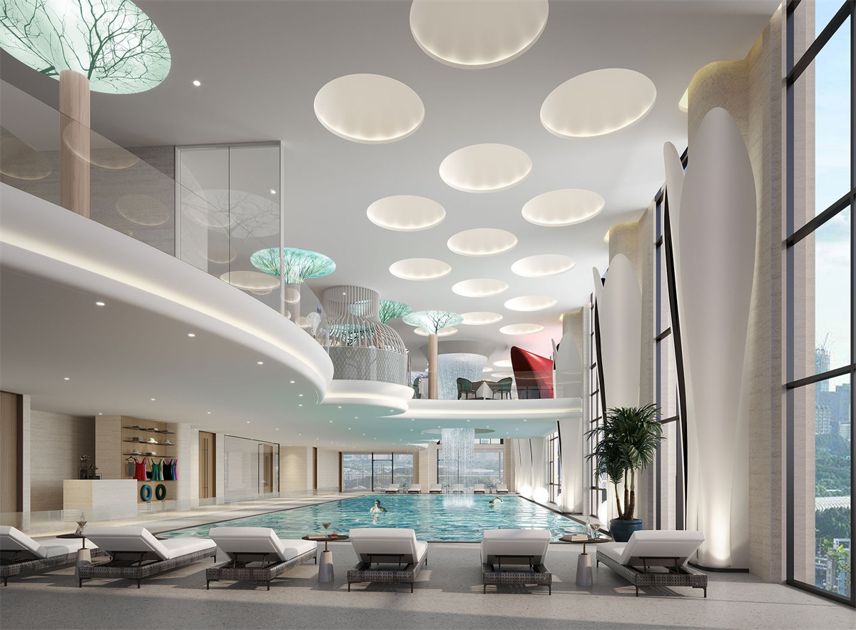 德陽文悅花園四星級度假酒店裝修設計效果圖(圖15)