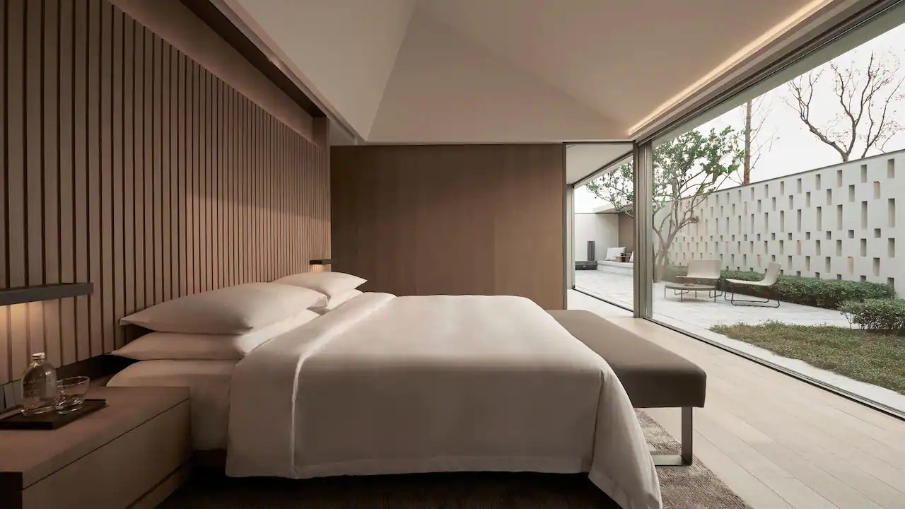 烏鎮(zhèn)阿麗拉極簡東方美學(xué)度假酒店裝修設(shè)計(jì)案例(圖11)