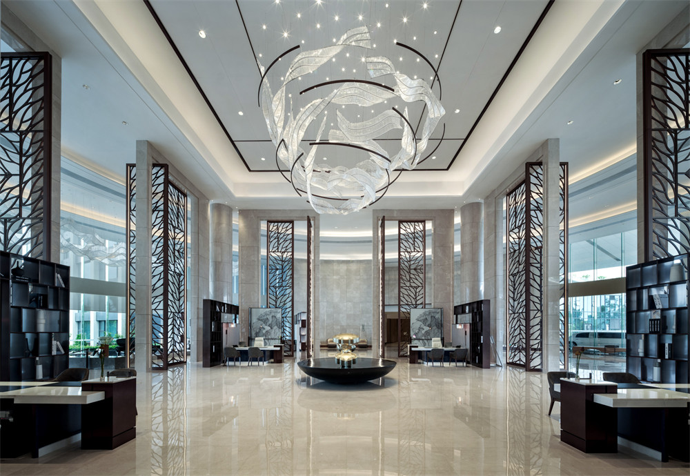 四川遂寧觀音湖圣蓮島萬豪酒店裝修設(shè)計案例(圖2) 四川遂寧觀音湖圣蓮島萬豪酒店裝修設(shè)計案例(圖2)