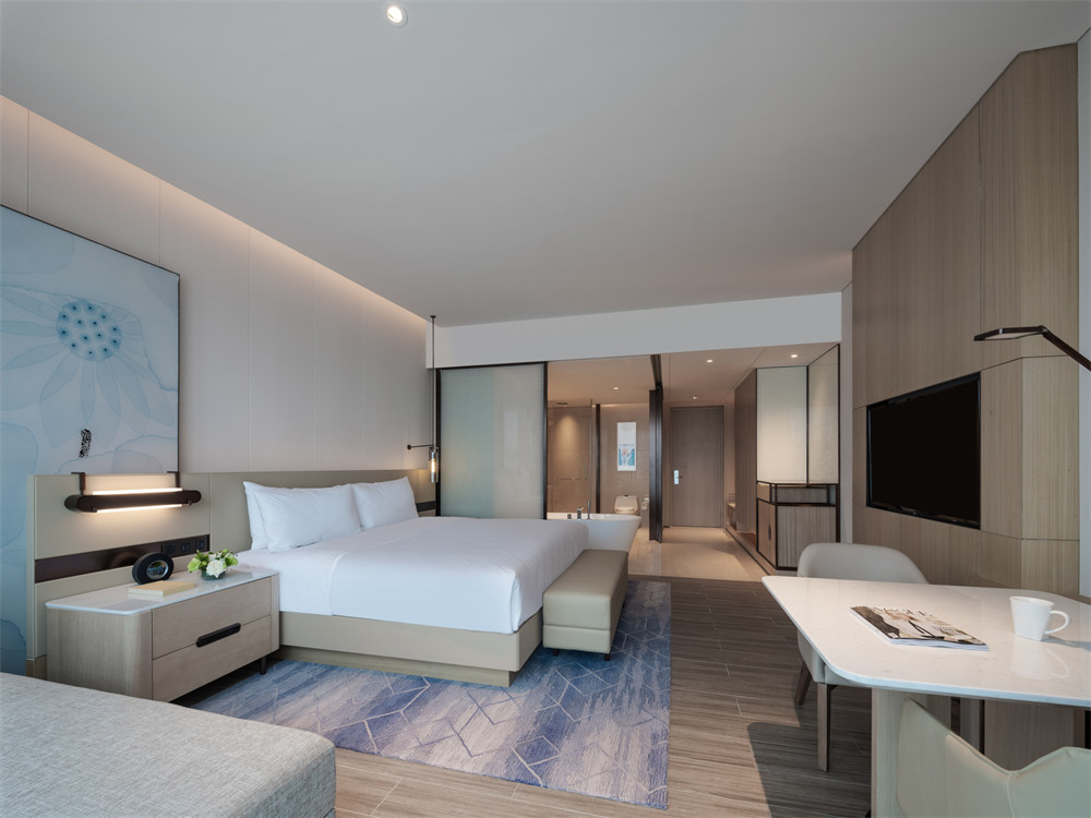 四川遂寧觀音湖圣蓮島萬豪酒店裝修設(shè)計案例(圖11) 四川遂寧觀音湖圣蓮島萬豪酒店裝修設(shè)計案例(圖11)