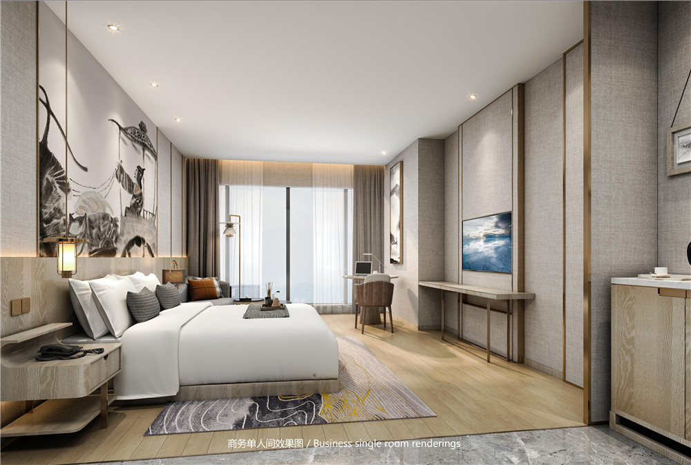 鄭州華鼎裕豪高端商務酒店客房裝修設計效果圖 鄭州華鼎裕豪高端商務酒店客房裝修設計效果圖