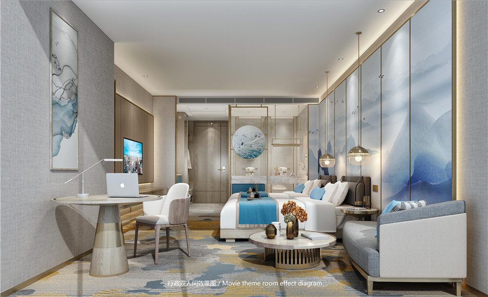 鄭州華鼎裕豪高端商務酒店客房裝修設計效果圖 鄭州華鼎裕豪高端商務酒店客房裝修設計效果圖