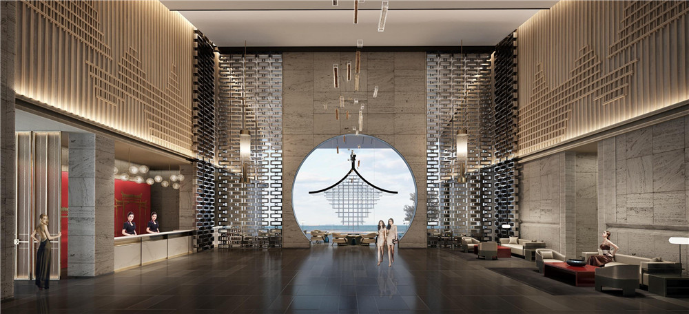 西安秦都傳奇星級(jí)酒店大堂改造設(shè)計(jì)方案 西安秦都傳奇星級(jí)酒店大堂改造設(shè)計(jì)方案