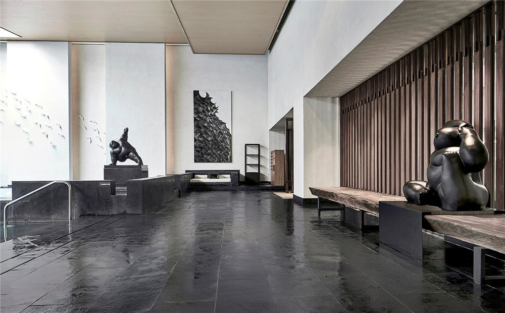 明谷行館新中式溫泉度假酒店裝修設計方案