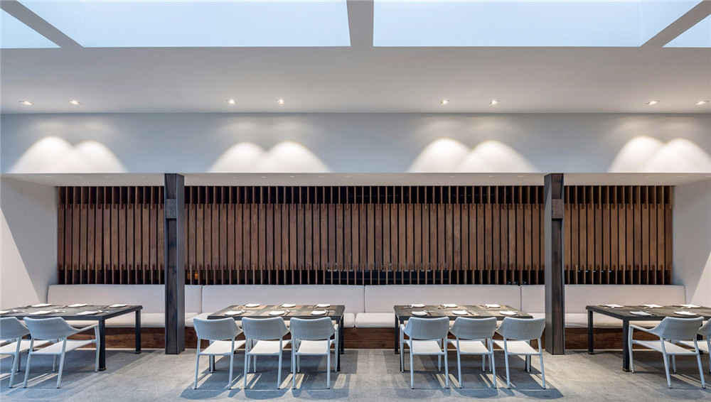 明谷行館新中式溫泉度假酒店餐廳裝修設計方案