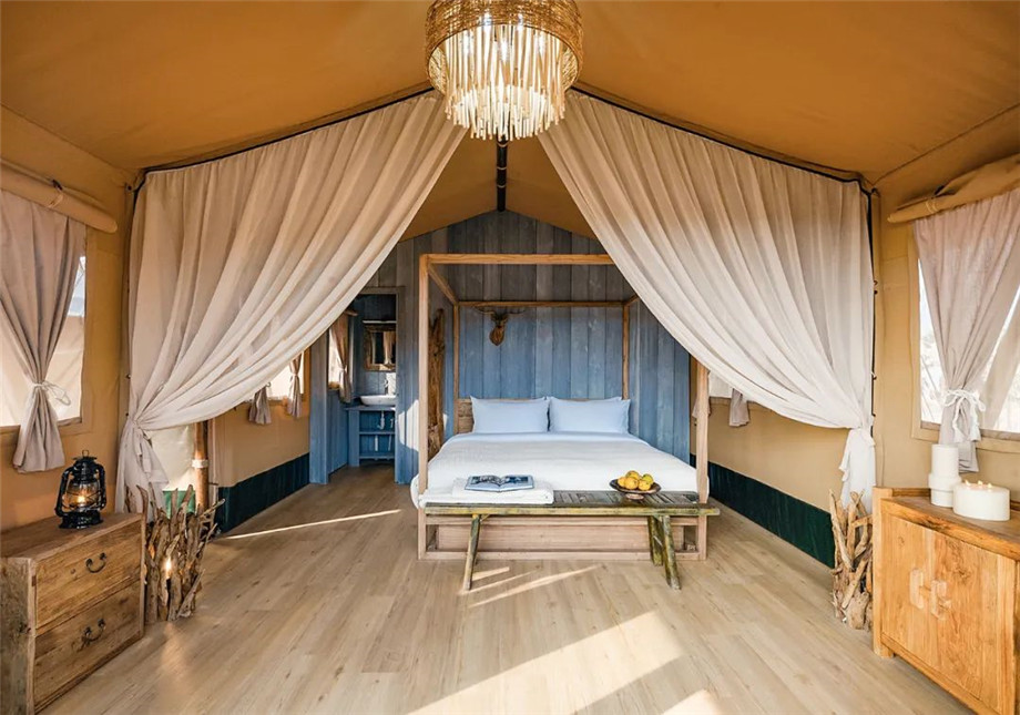 與國外大牌度假酒店媲美的漫戈塔·非洲假日野奢酒店設計