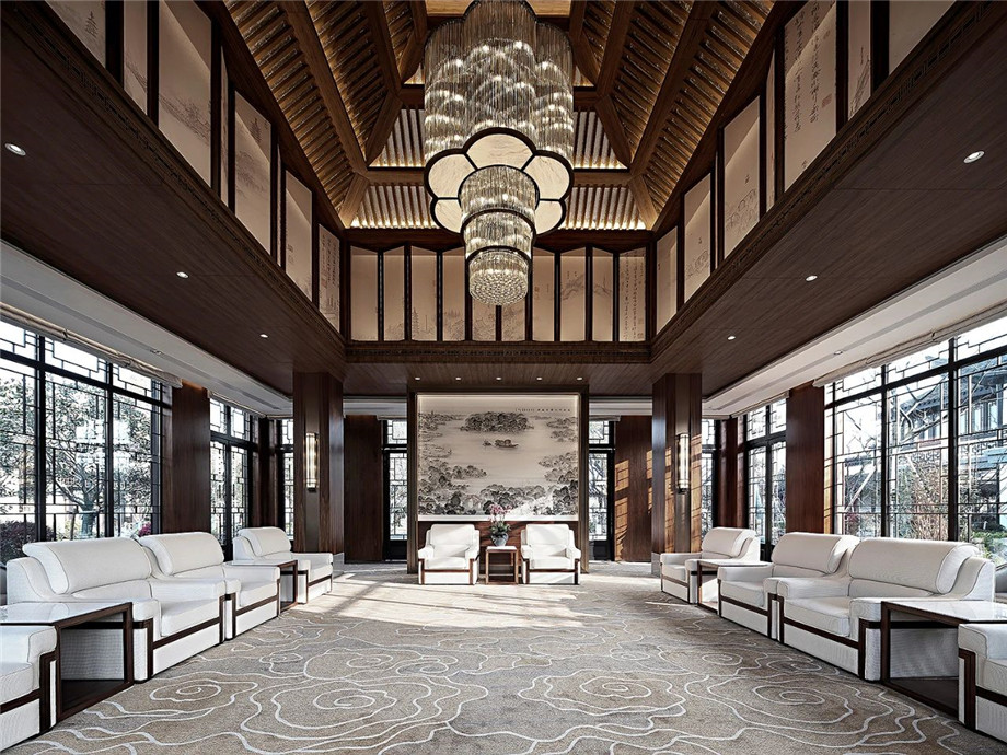 鄭州金博大推薦開(kāi)元觀堂酒店翻新改造設(shè)計(jì)案例(圖6)