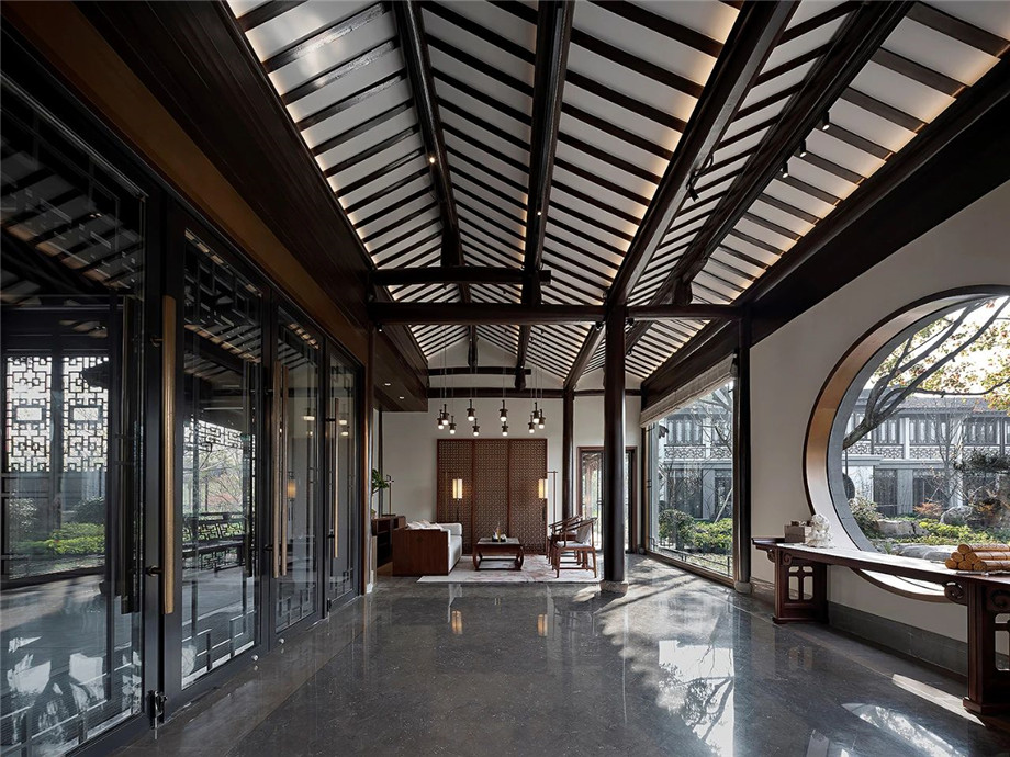 鄭州金博大推薦開(kāi)元觀堂酒店翻新改造設(shè)計(jì)案例(圖4)