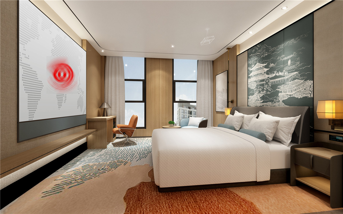 鄭州快捷酒店裝修設(shè)計需要注意什么?(圖1)